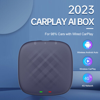 Carlinkit Carplay AI Box Plus Android 13 8+128G Kabelloser GPS Bluetooth Adapter