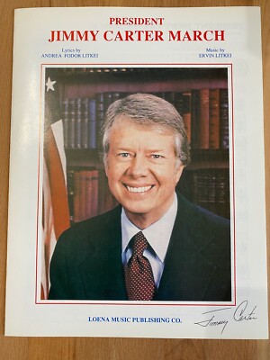 President Jimmy Carter March  LITKEI Sheet Music