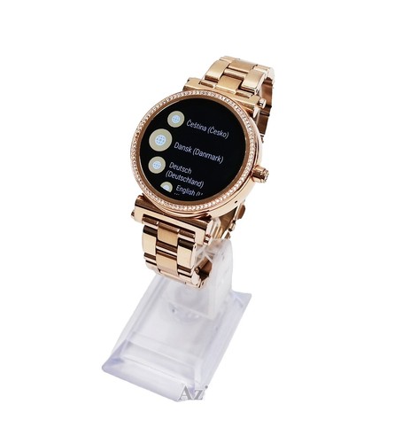 NEW Michael Kors Bradshaw Rose Gold Extreme Gliz Watch MK6933 NIB