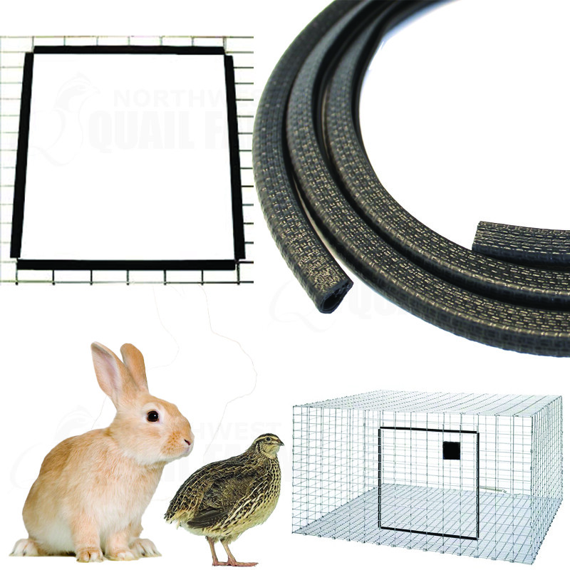 Rabbit Quails Door Trim Guards Indoor Outdoor Wire Cages 5/10/25
