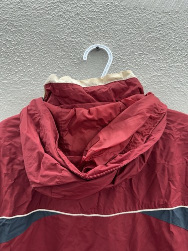 Columbia Womens Rain Jacket Size XL Red Zip Up Hooded Interchange WaterResistant - Picture 13 of 18