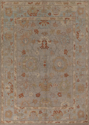 Vegetable Dye 8x10 Oushak Living Room Area Rug Handmade Wool Traditional Carpet