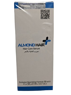 Almond Hair Plus Hair Care Serum Exclusive Nourishing Formula SEALED NEW