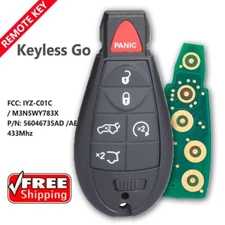 Proximity Keyless Go Fobik for Jeep Grand Cherokee 2008 - 2013 IYZ-C01C