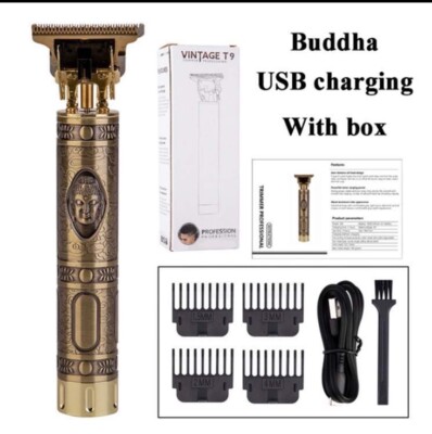 Buddha Hair Trimmer For Men, Zero Gapped Cordless Clipper
