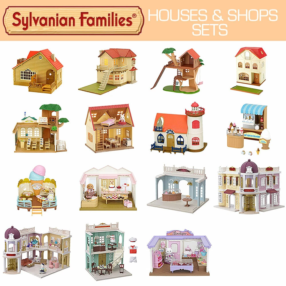 Sylvanian Families house strawberry forest house Ha-50 ハ-50 