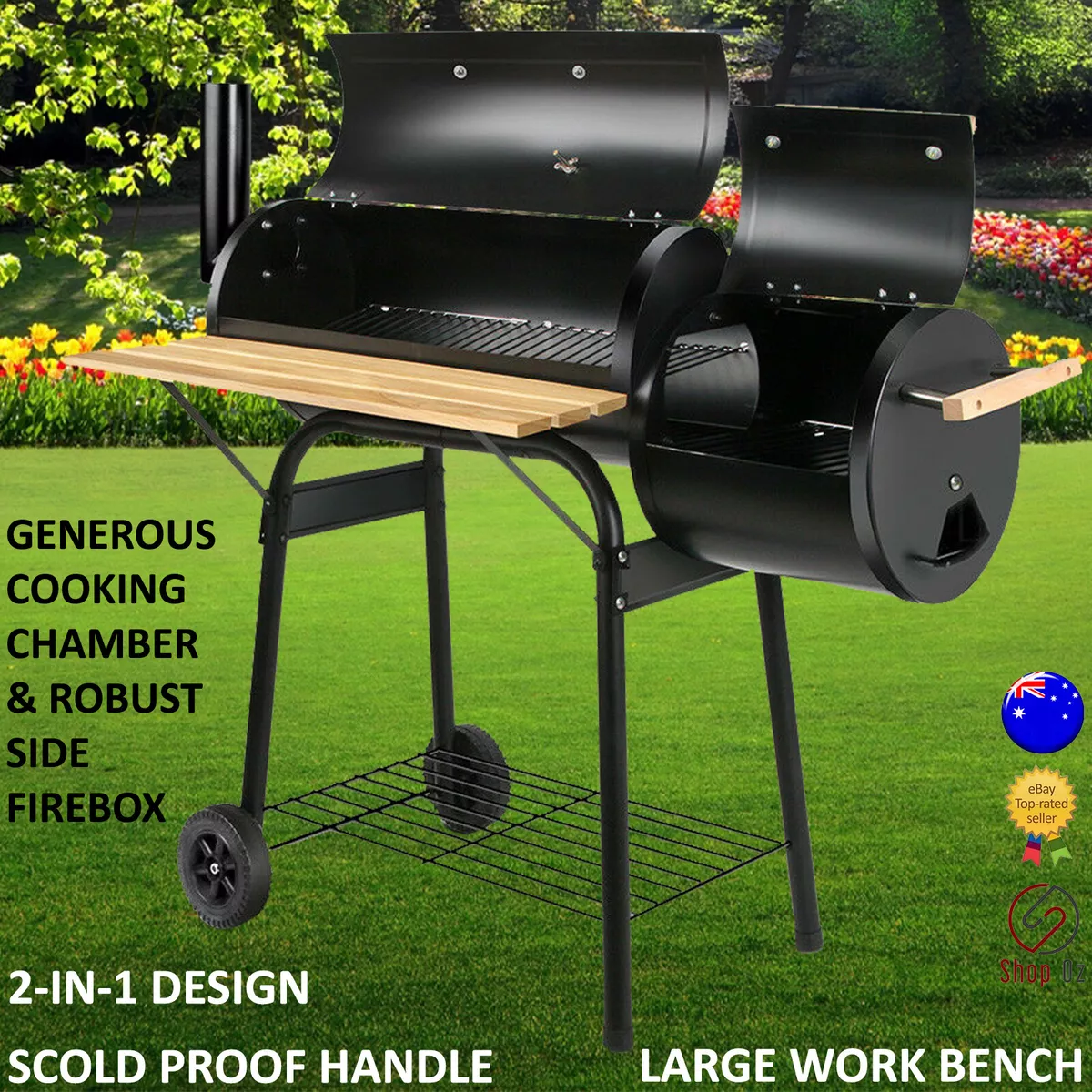 Ebay bbq smoker top