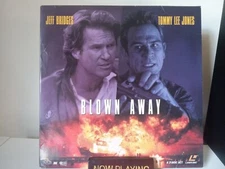 Blown Away - Laser Disc LD Jeff Bridges Tommy Lee Jones 1994 MGM Laserdisc Movie