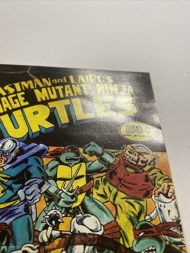 Teenage Mutant Ninja Turtles #15 (Mirage Studios June 1988) VF- - Picture 7 of 18