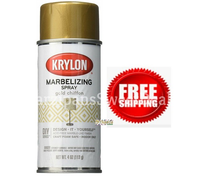 krylon marbelizing spray