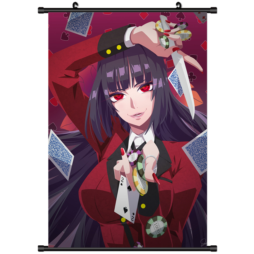 Kakegurui Anime Wall Scroll Poster (16x22) Inches