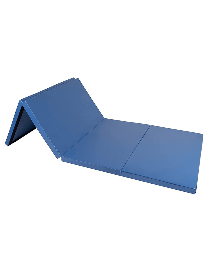 4'x10'x2 Thick Folding Gymnastics Exercise Mat Aerobics Stretching Yoga