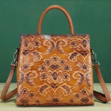 Genuine Leather Purses and Handbags for Women Tote Bag Sholder Bag Crossbody