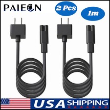 1m US 2-prong Power cord for Microsoft 1536 1625 1624 Surface Pro 2/3 charger