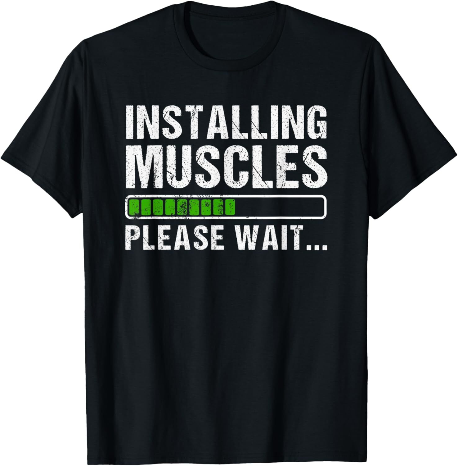 Installing Muscles T-Shirt Hoodie