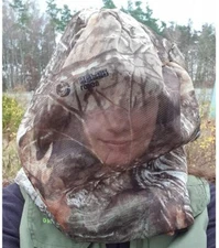 2Packs Mosquito Head Nets Gnat Face Netting for Outdoor Works Most Hats Comes