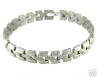 Titanium Mens Bracelet 8 1/2 Long Titanium Mens Bracelet 8 1/2 Long