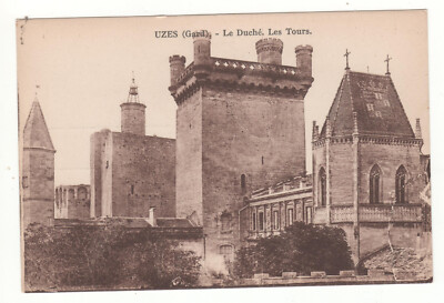 CPA 30 - UZES : LE DUCHÉ - LES TOURS (GARD) NON ÉCRITE