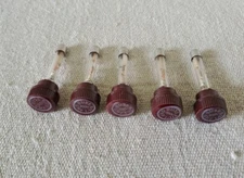 PACK OF 5 BUSSMAN GMF-1-1/4 BUSS GLASS BODY FUSE 1-1/4AMP 300VOLT