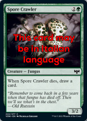 MTG SPORE CRAWLER FOIL EXC - SPORENKRIECHER - VOW - MAGIC