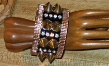 Vintage 1980's Spiked Cuff Bracelet