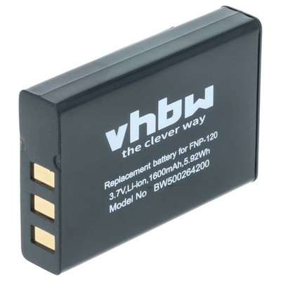 Akku für Pentax Optio 550 750Z 750 MX4 450 MX 555 1600mAh 3,6V