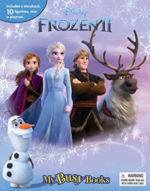 Disney Frozen 2 My Busy Books - Storybook, 10 figurines, playmat - Image 3