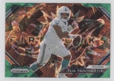 2023 Panini Prizm Fireworks Green Ice Prizm Tua Tagovailoa #F-3 uk2