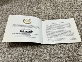 NES Nintendo Prince of Persia Manual de instrucciones Buen estado