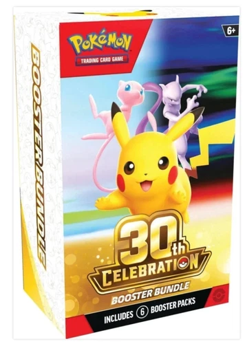 Pokémon TCG 30th Celebration Booster Bundle (6 Booster Packs) ✅ PRESALE ✅
