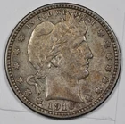 Barber Quarter coin from a recent eBay sale