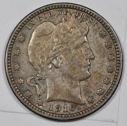 1916-D Barber Quarter — photo from the most recent tracked eBay sale