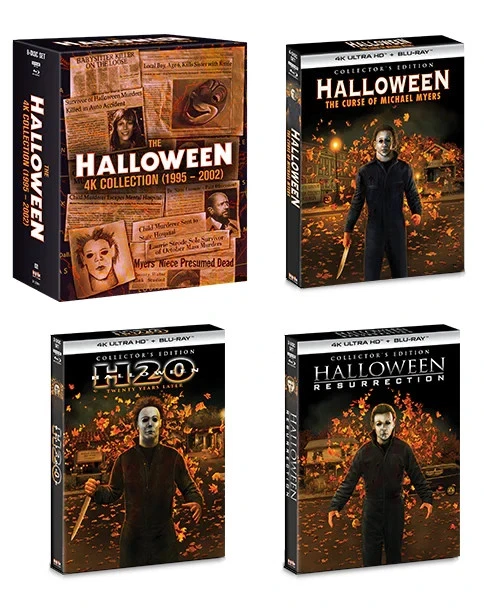 HALLOWEEN  (1995 – 2002) SCREAM FACTORY 8 DISC 4K UHD BLU-RAY BOXSET - Image 2 of 4