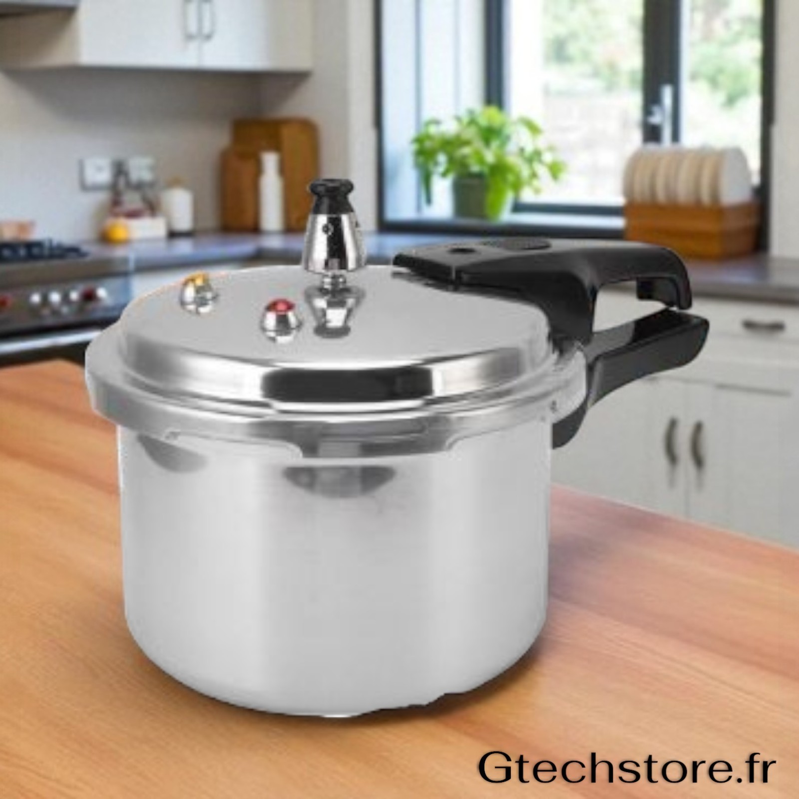 Mini autocuiseur à gaz VGEBY 3L en aluminium de 18 cm pour cuisine rapide