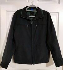 London Fog Women's Fully Lined Jacket Multiple Pockets Sz S Classic Black