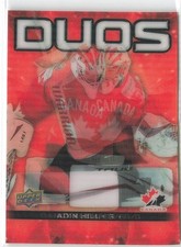 2025-26 UD Tim Hortons Team Canada Darcy Kuemper/Adin Hill Duos #CO-8