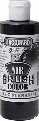 Airbrush Color 4Oz Opaque Black for Various Models 75-80 Characters