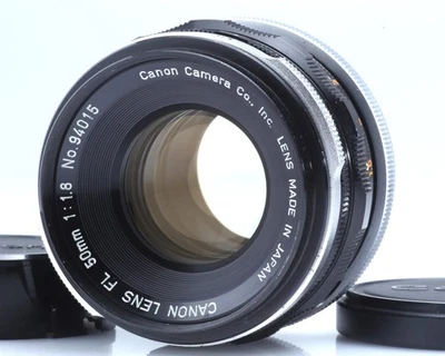 [MINT] Canon FL 50mm f/1.8 MF Swirly Bokeh Lens FD FL Mount 35mm SLR From JAPAN - Image 1 of 4