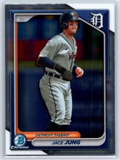 2024 Bowman #BCP-5 Jace Jung Chrome Prospects Detroit Tigers