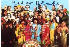 Peter Blake POP ART autograph, signed photo