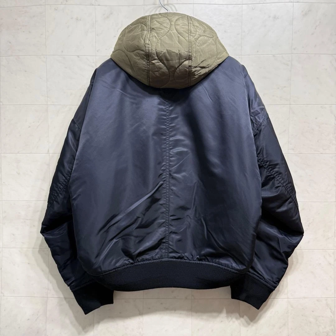USED [EXCELLENT CONDITION] MAISON MIHARA YASUHIRO OVERSIZED MA-1 FLIGHT JACKET image 11