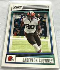 2022 Panini Score Football Jadeveon Clowney Cleveland Browns base card #207