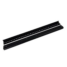 Heavy Duty Steel Rack Rail Set; 12U Rack Size GRW-RACKRAIL-12U Open Box