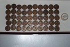 EF AU 1941 S Lincoln Wheat Cent Roll RL19