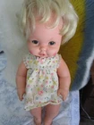 VINTAGE BABY TENDERLOVE BY MATTEL PULL STRING ON BOW HEAD NOT WORKING