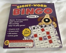 Lakeshore Sight Word BINGO Level 2 36 Game Cards 75 Word Cards BRAND NEW 