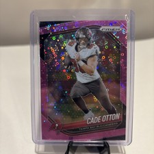 2025 Panini Prizm Pink No Huddle Prizm Cade Otton Tampa Bay Buccaneers #151 /25