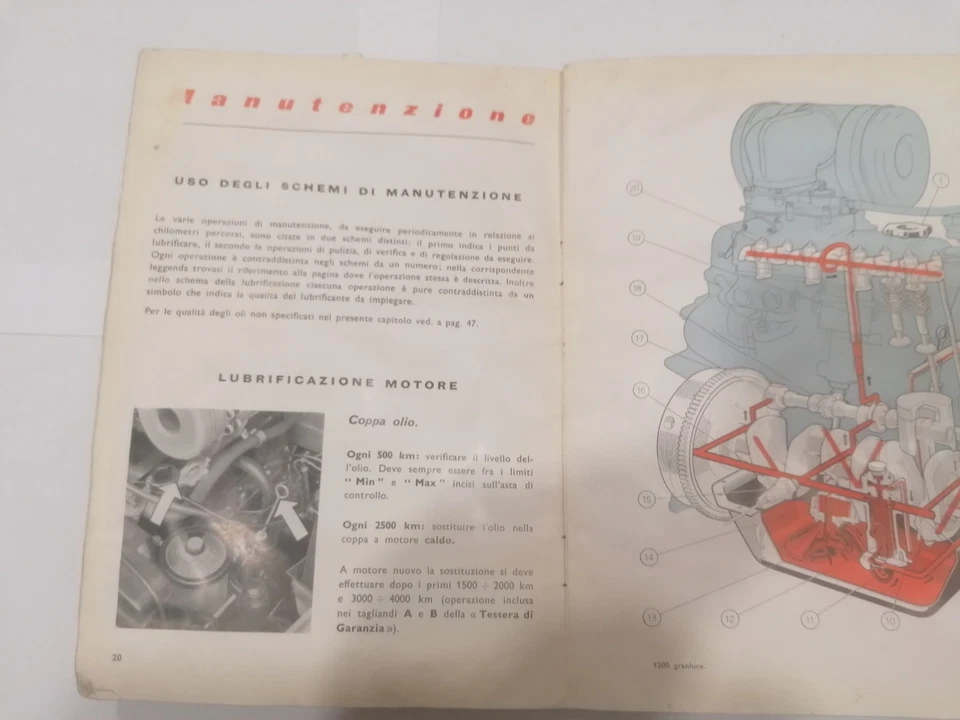 fiat 1200 granluce libretto libro catalogo manuale uso e manutenzione book - Immagine 4 di 4