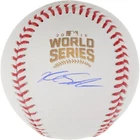 Kyle Schwarber Cubs Signed World Series Logo Baseball - Fanatics