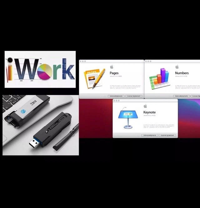 iLife 2011 Suite, iWork ‘09, iWork 2013 Suites USB Installer For Mac OS X - Image 4 of 4